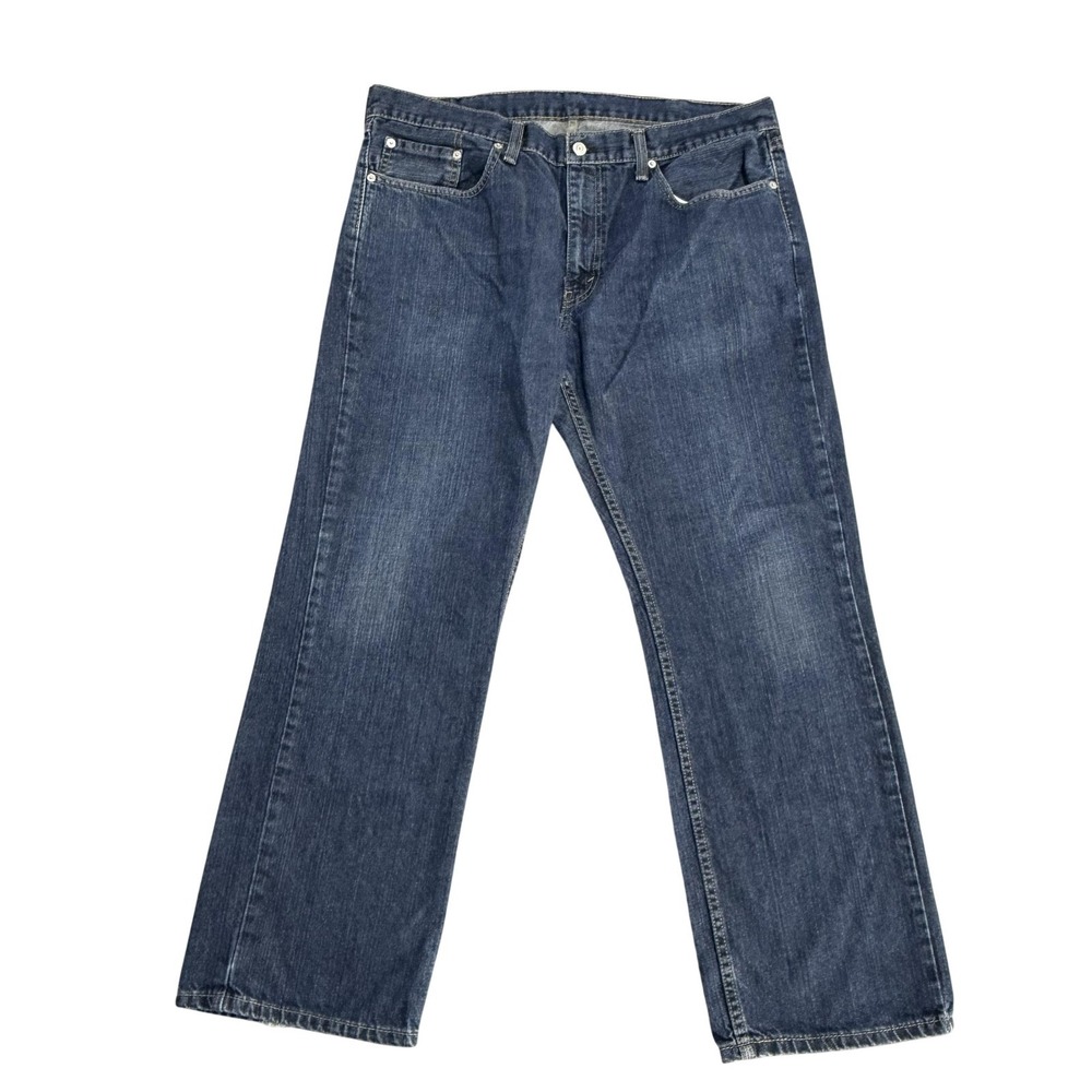 Levis 559 Jeans Mens 38x30 Blue Denim Relaxed Straight Leg Medium Wash Casual